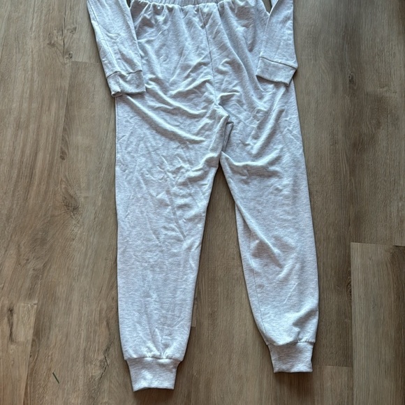 Lovestitch Heather Gray Jumpsuit sz M - Picture 11 of 11